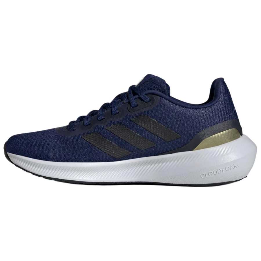 Adidas Adidas Runfalcon 3.0 Breathable Abrasion Resistant Low top Running Shoes Women's Dark Blue