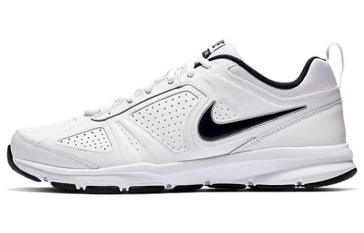 Nike Nike T Lite Cushioning Slip Resistant Cushioning Slip Resistant Low top Marathon Running Shoes Men's White Black