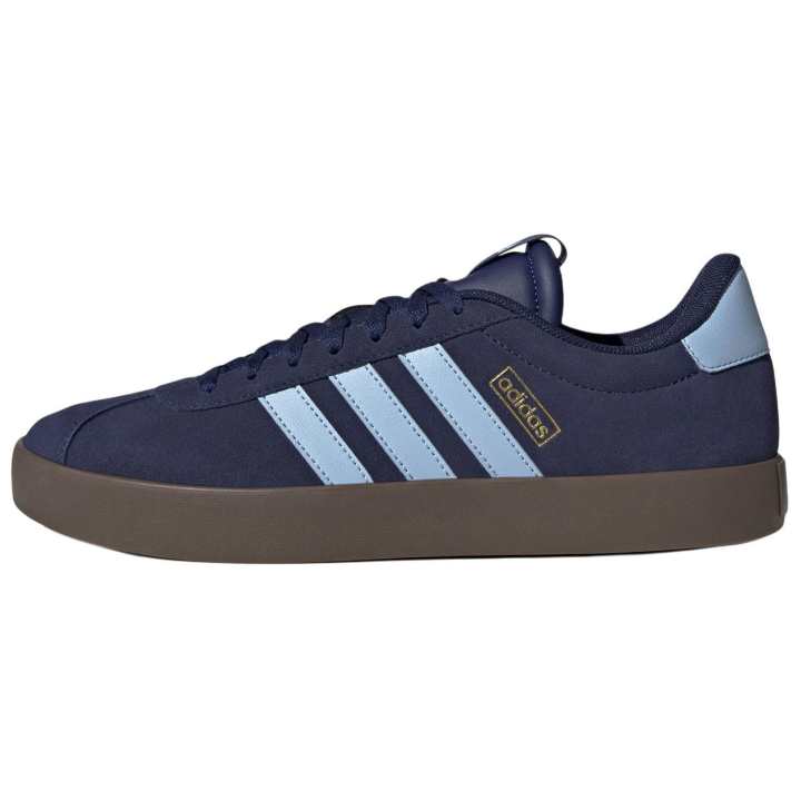 Adidas Adidas VL COURT 3.0 Soft And Comfortable Breathable Low top German Army Trainers Unisex Blue