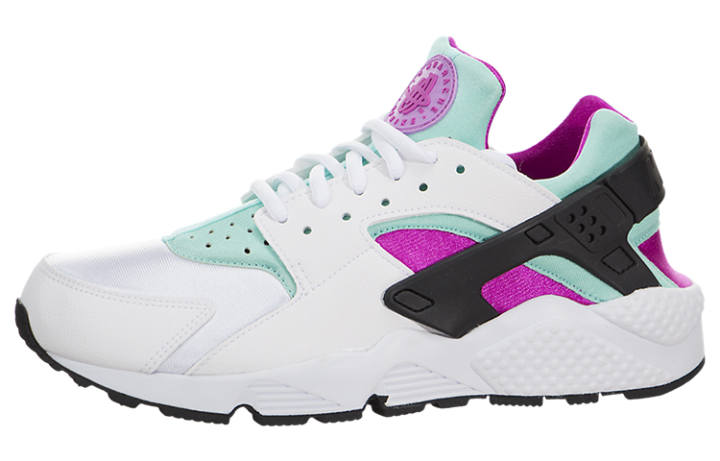 Nike Nike Air Huarache Run White Fchs Flsh Artsn Tl Fchs Women's