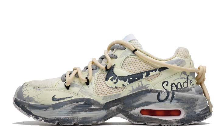 Nike Nike Air Max Fusion Low top Running Shoes Women's Yellow Gray