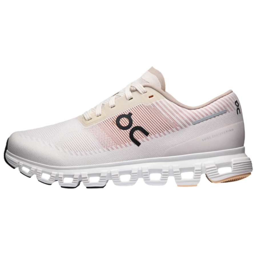 On Cloud 6 Slip Resistant And Breathable Low top Cloud Tec Casual Running Shoes Women's White