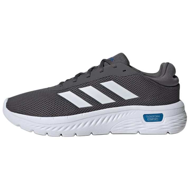Adidas Adidas CLOUDFOAM COMFY Slip Resistant Abrasion Resistant Low top Running Shoes Men's Gray