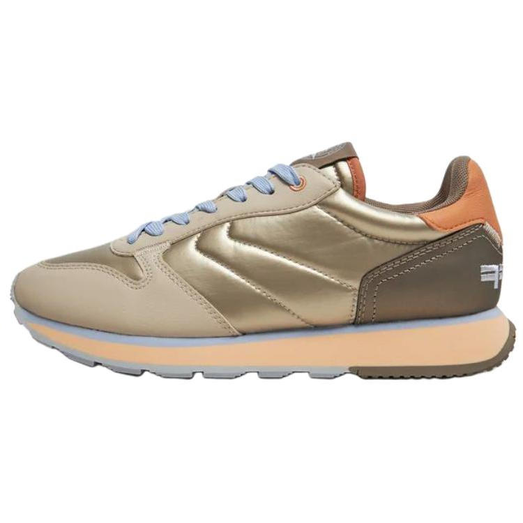 HOFF Slip Resistant Abrasion Resistant Low top Casual Shoes Women's Gold Gray