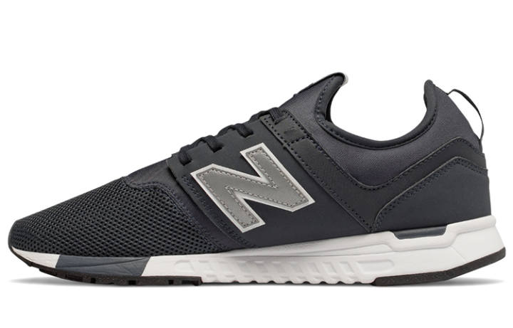 New Balance New Balance NB 247 Comfortable Lightweight Low top Running Shoes Unisex Bright Black D Width