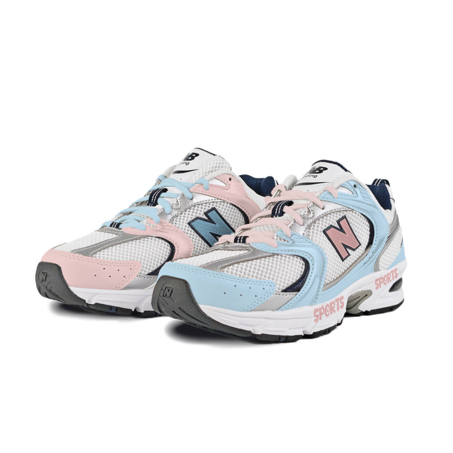 New Balance New Balance NB 530 Abrasion Resistant Low top Running Shoes Unisex Pink Blue