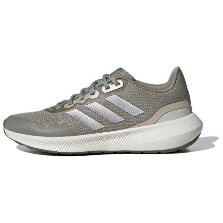 Adidas Adidas Runfalcon 3.0 Slip Resistant Abrasion Resistant Low top Casual Running Shoes Women's Gray