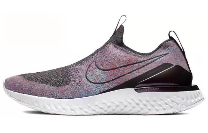 Nike Nike Epic React Moc Flyknit Black University Red Hyper Jade