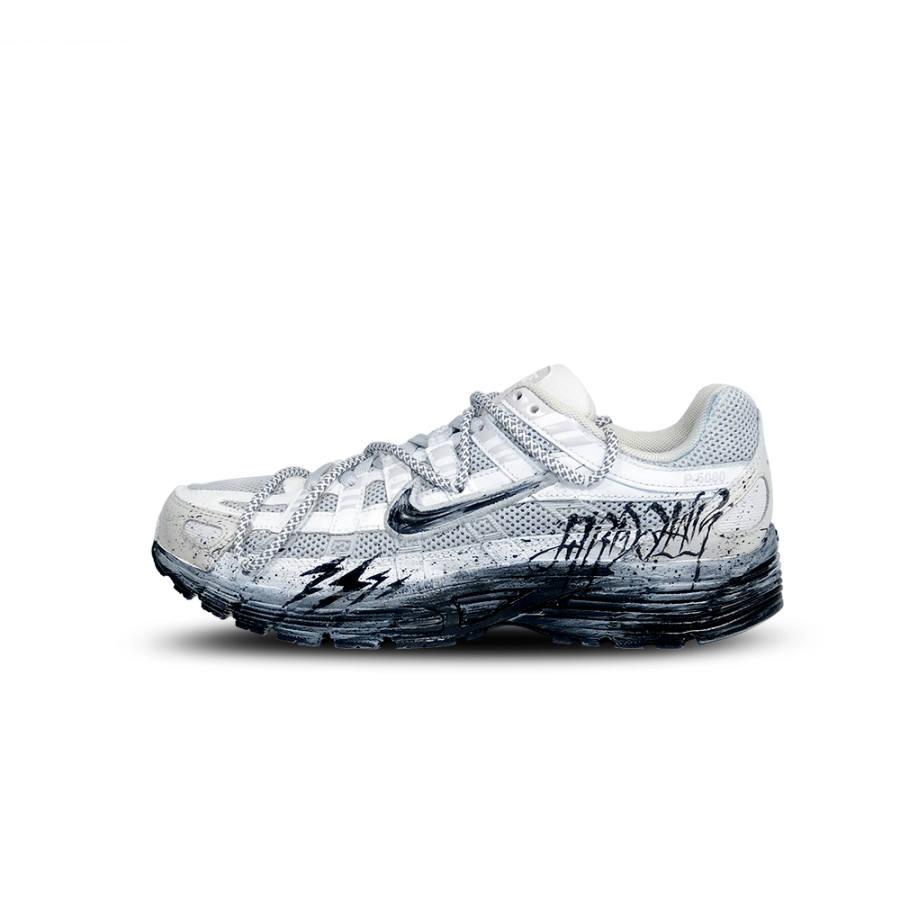 Nike Nike P 6000 Cushioning Slip Resistant Low top Running Shoes Unisex Gray