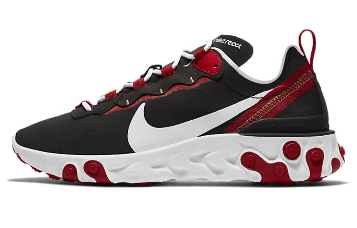 Nike Nike React Element 55 Black Gym Red Women's