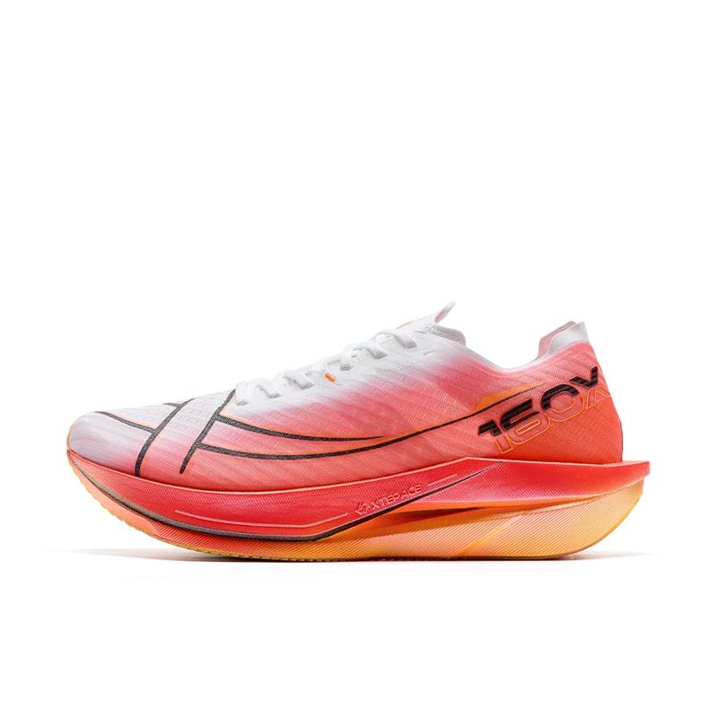 XTEP 160X 6.0 Fabric Low top Training Sprint Running Shoes Men's Red White