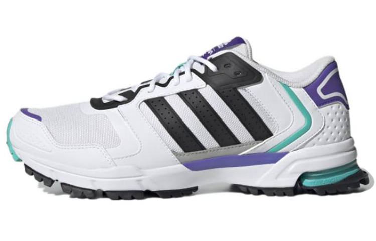 Adidas Adidas Marathon 2K Fabric Abrasion Resistant Abrasion Resistant Low top Casual Running Shoes Men's White Black Purple
