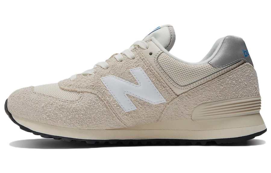 New Balance New Balance NB 574 Vintage Fabric Abrasion Resistant Breathable Low top Casual City Commuting Running Shoes Unisex Gray