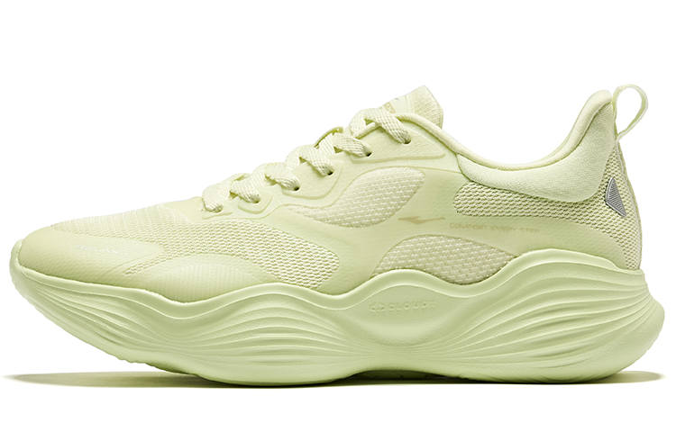 Erke Bao Dan 2.0 Cushioning Abrasion Resistant Cushioning, Wear Resistant Low top Running Shoes Women's Green