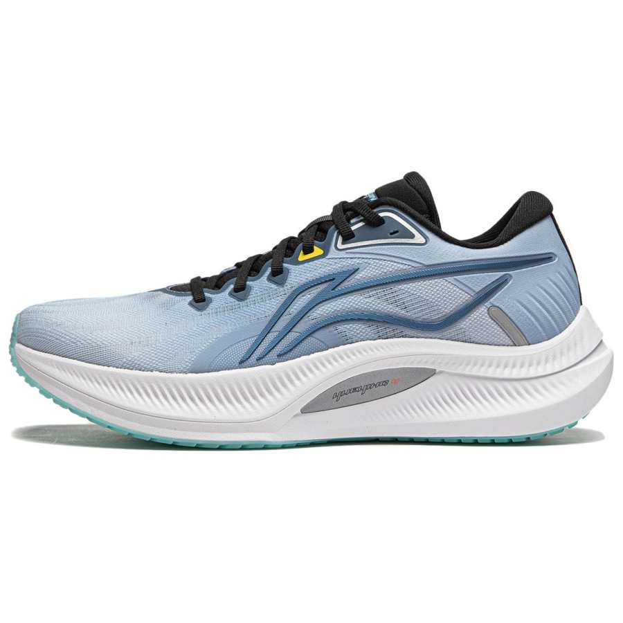Li-Ning Li Ning Cushioning Slip Resistant Abrasion Resistant Breathable Support Rebound Low top Sprint Running Shoes Men's