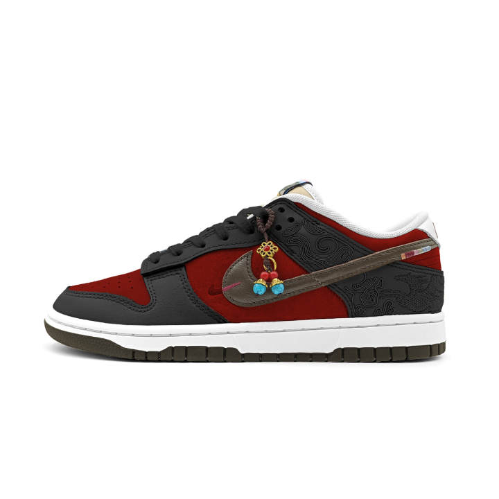 Nike Nike Low top Skateboard Shoes Unisex Red Brown Umber