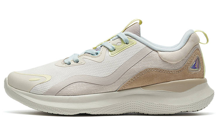 XTEP XTEP Soft Cube Running Shoes Women's Low Top Beige/Gray
