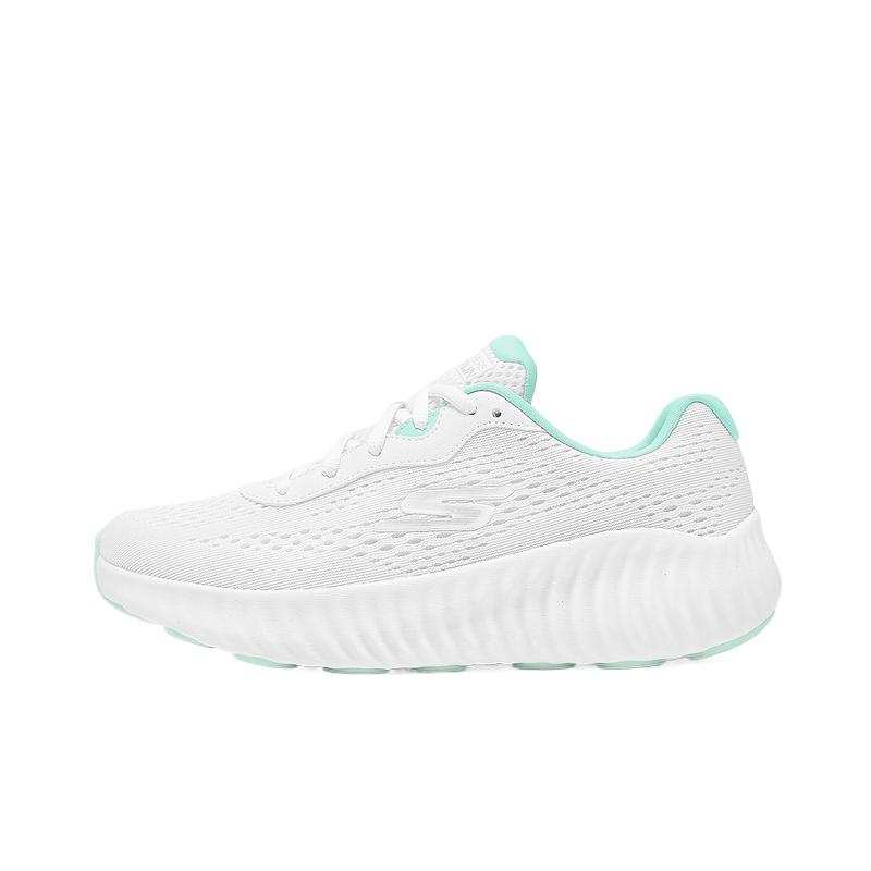 Skechers Women's GO Comfortable Abrasion Resistant Abrasion Resistant Low top Running Shoes Women's White Green