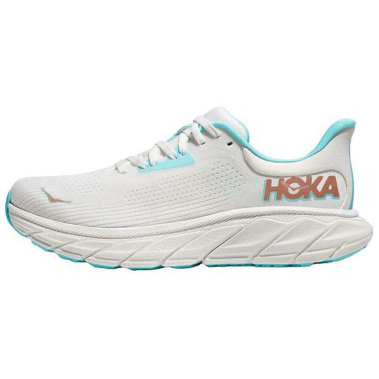 HOKA ONE ONE Arahi 7 Abrasion Resistant Lightweight Wear resistant And Lightweight Low top Running Shoes Women's White