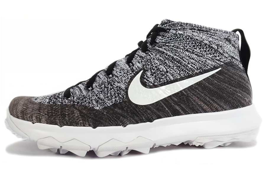 Nike Nike Flyknit Chukka Spikless Golf Shoes 'Black White' Women's