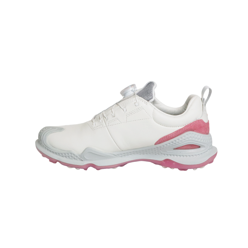 Xceo1996 Abrasion Resistant Waterproof Wear resistant And Waterproof Low top Golf Shoes Women's White Pink