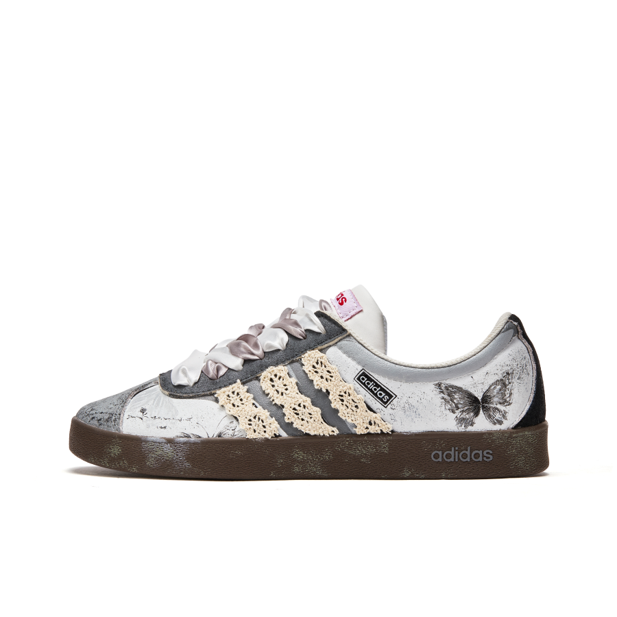 Adidas Neo VL Court 2.0 German Army Trainers Unisex Low Top Black/White