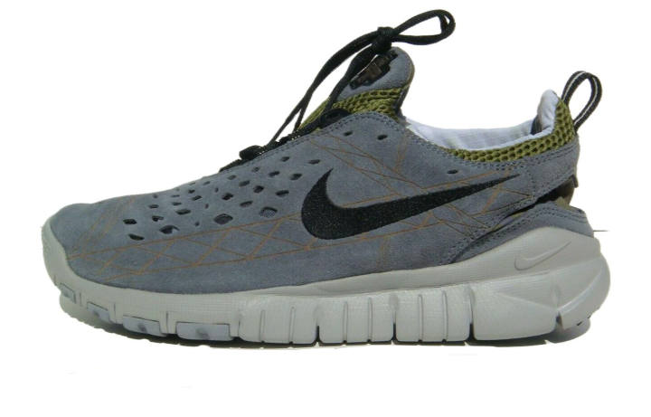Nike Nike Free Trail 5.0 Slip Resistant Abrasion Resistant Low top Running Shoes Men's Gray