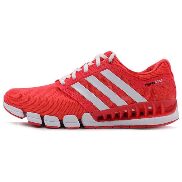 Adidas Adidas CC Revolution Slip Resistant Abrasion Resistant Low top Running Shoes Women's Red