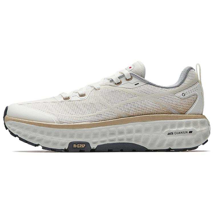 Anta Breathable Moisture Wicking Breathable Moisture Wicking Low top Casual Running Shoes Women's White