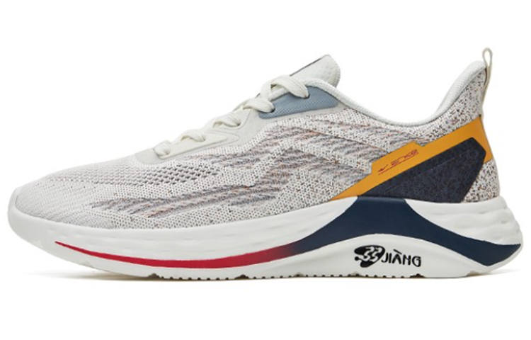 Erke Comfortable Cushioning Slip Resistant Abrasion Resistant Breathable Lightweight Low top Running Shoes Men's