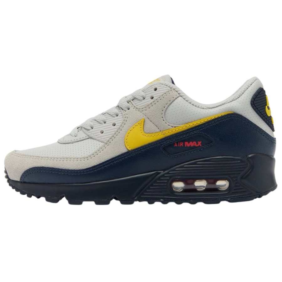 Nike Nike Air Max 90 Low top Casual Running Shoes Unisex Gray Black