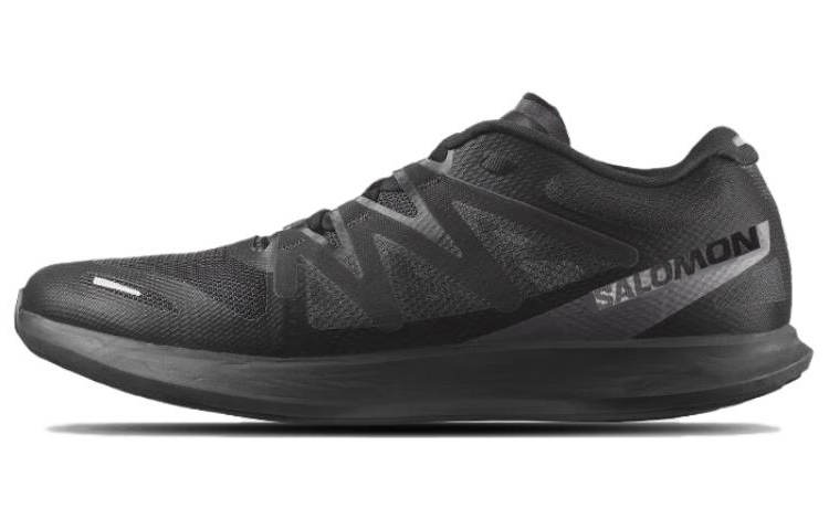 SALOMON Phantasm 2 Fabric Cushioning Slip Resistant Abrasion Resistant Low top Running Shoes Unisex Black
