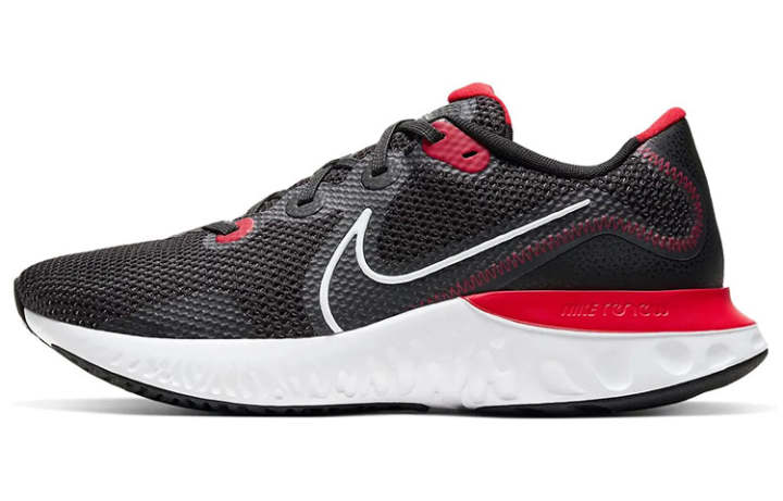 Nike Nike Renew Run 4E Wide 'Black University Red'