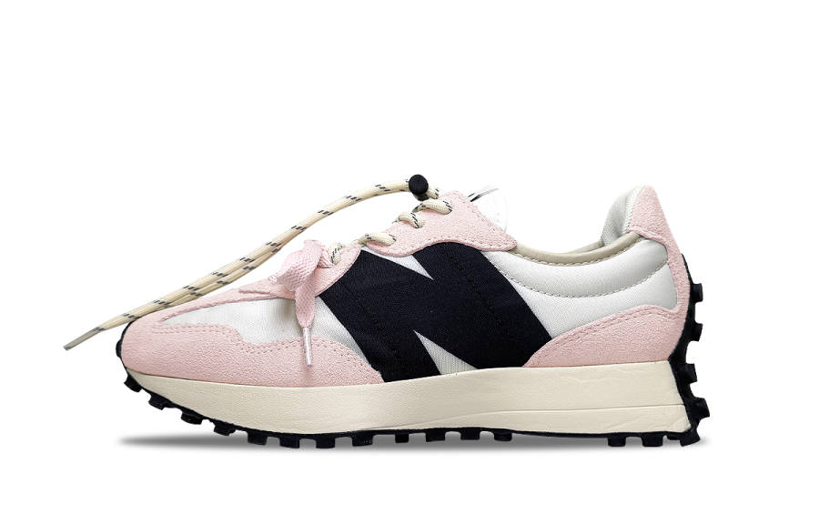 New Balance New Balance NB 327 Cushioning And Breathable Low Top Casual City Commute Running Shoes Unisex Cherry Blossom Pink