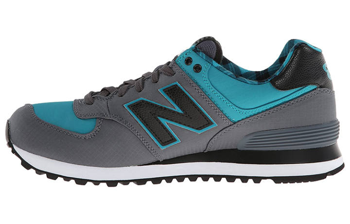 New Balance New Balance NB 574 Athleisure Low top Running Shoes Men's Gray Blue