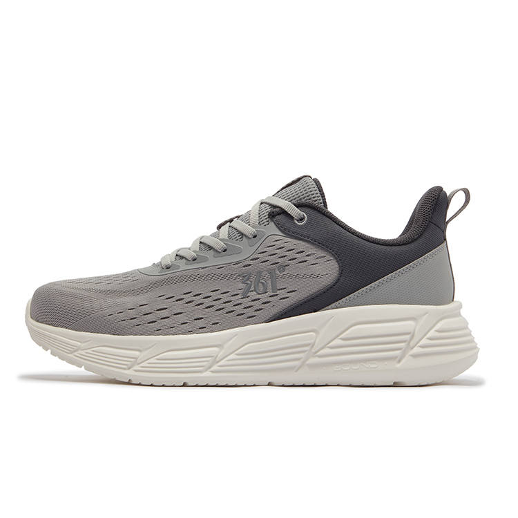361° Slip Resistant, Abrasion Resistant, Breathable Low top Running Shoes Men's Recycling Gray