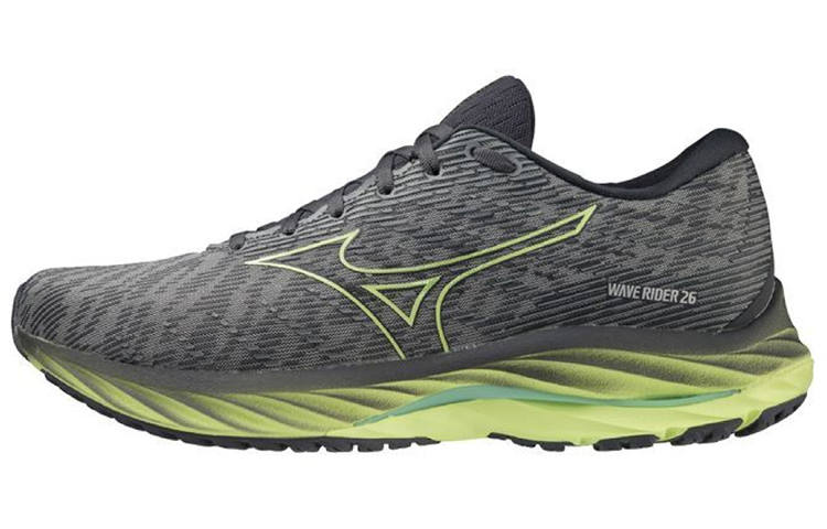 Mizuno Mizuno Wave Rider 26 'Grey Volt Green'