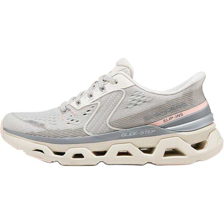Skechers SPORT WOMENS Fabric Low top Casual Shoes Women's Gray