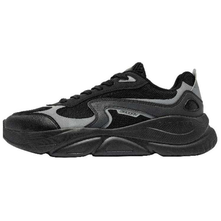 QIAODAN Synthetic Leather Abrasion Resistant Breathable Height Increasing