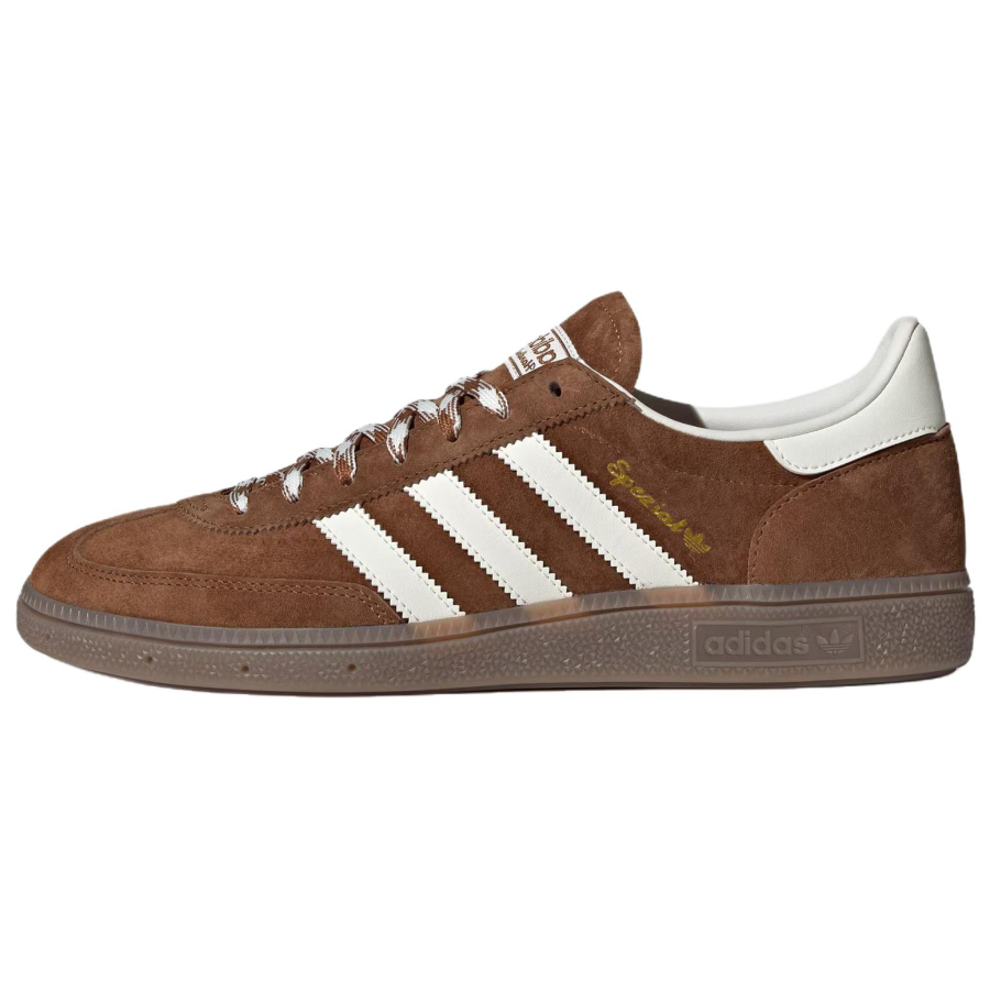 Adidas Originals HANDBALL SPEZIAL Leather Low top German Army Trainers Unisex Wild Brown