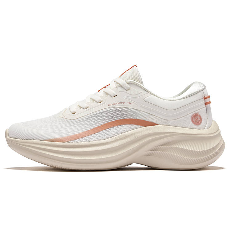 Erke Cushioning Rebound Low top City Commuting Running Shoes Women's Microcrystal White