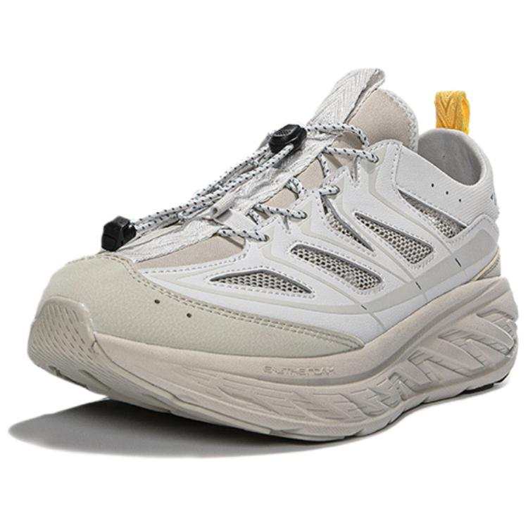 Erke Cushioning Breathable Cushioning Breathable Low top Casual Running Shoes Men's Beige