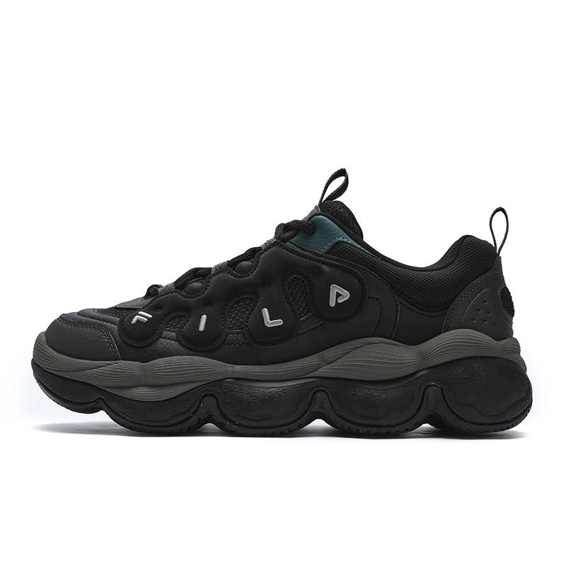 FILA PEASE Low top Casual Shoes Men's Black Green