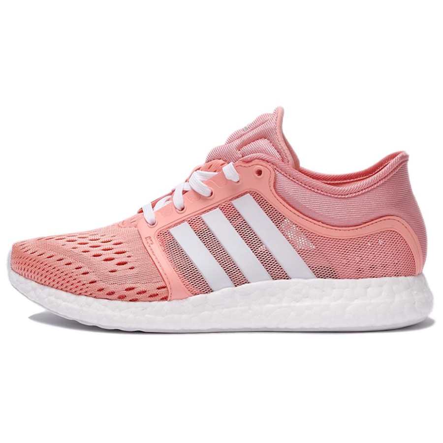 Adidas Adidas Rocket Boost Slip Resistant Abrasion Resistant Low top Casual Running Shoes Women's Pink
