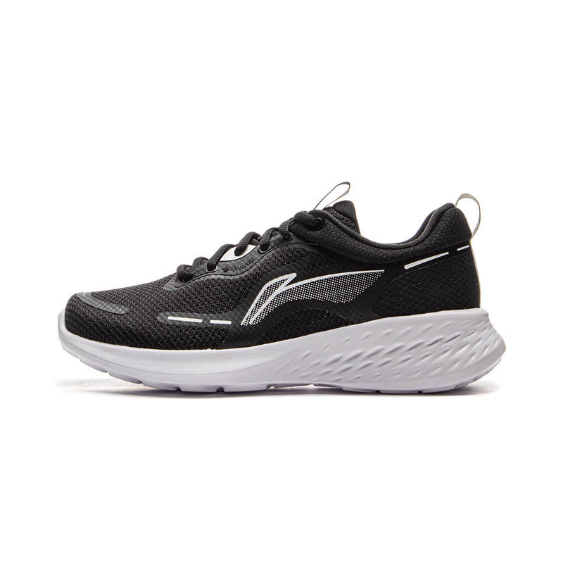 Li-Ning Li Ning Slip Resistant Abrasion Resistant Low top Casual Running Shoes Women's Black