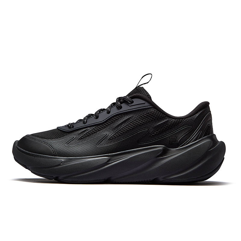 FILA FUSION STORMY Shoes Fabric Low top Casual Shoes Men's Black Silver