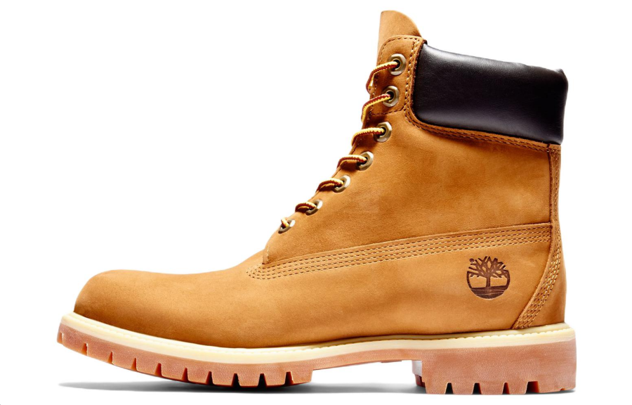 Timberland Leather Abrasion Resistant Abrasion Resistant Crew Outdoor Boots Men's Brown Yellow