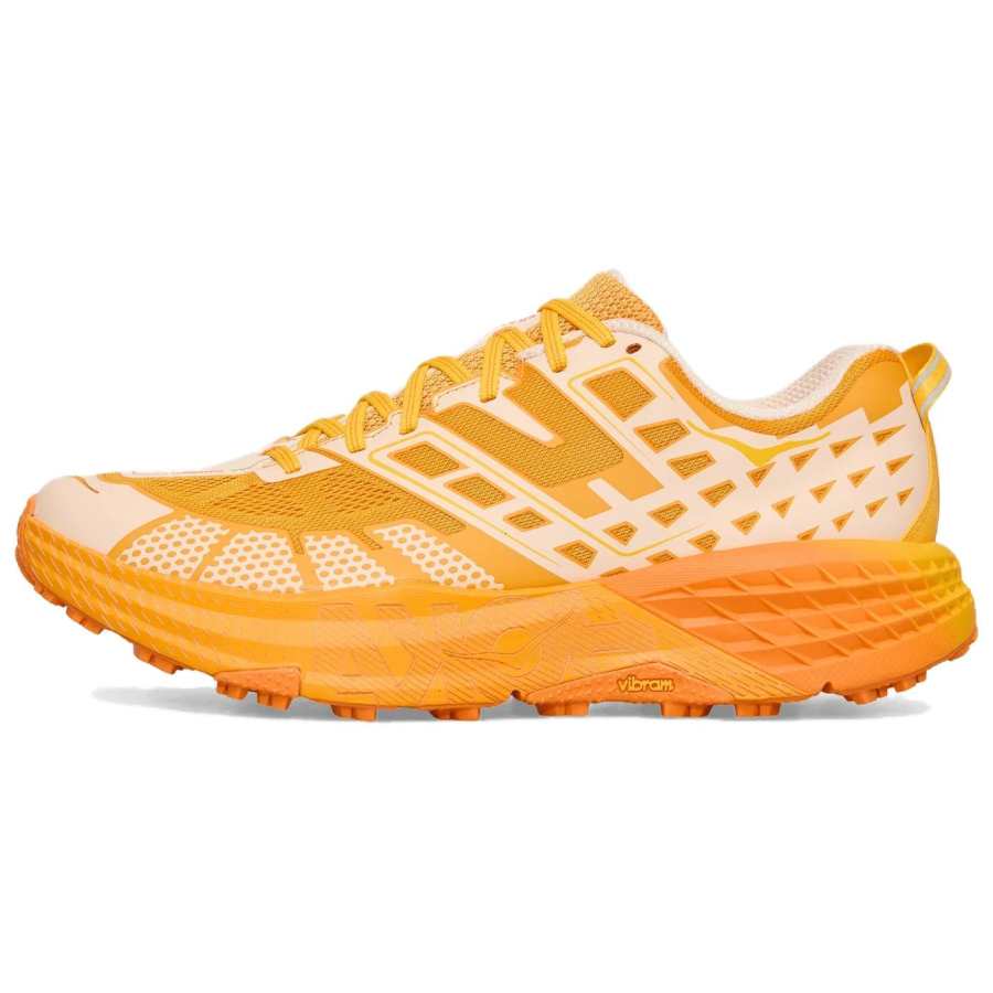 HOKA ONE ONE SPEEDGOAT 2 Low top Casual Running Shoes Unisex Orange Yellow