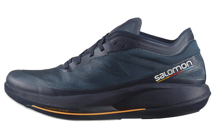 SALOMON Phantasm Fabric Abrasion Resistant Abrasion Resistant Low top Running Shoes Men's Dark Blue