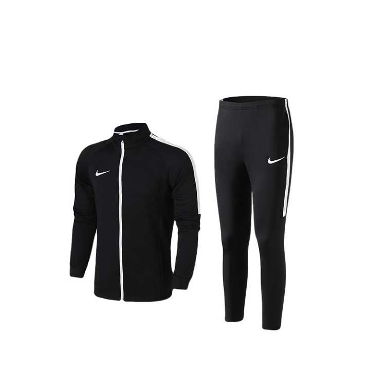 Nike Nike Casual Sportswear Men's Set Black Stand Collar Moderate